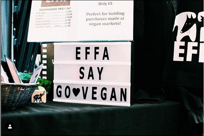 EFFA say go vegan